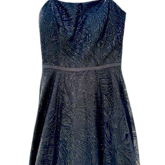 Black Sequin Formal Gown - Say Yes To The Dress Collection - Size 11/12 - Picture 7 of 10